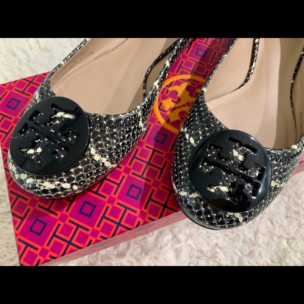 tory burch jelly ballet flats